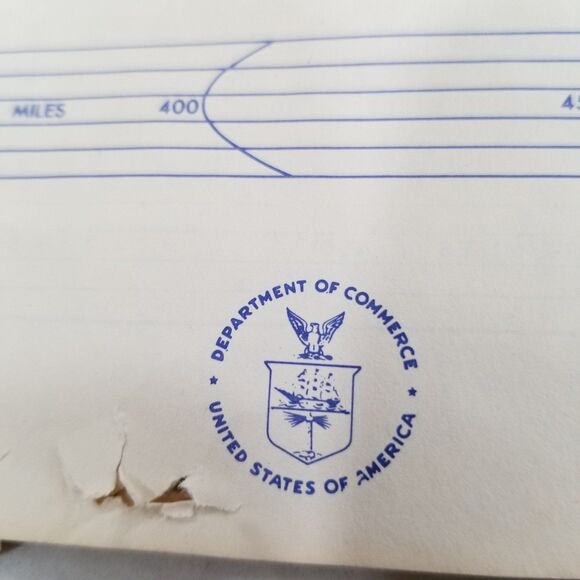 IFR wall planning chart East low altitude US 1992 - Picture 6 of 7